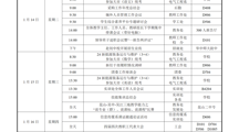 2024-2025学年第一学期第二十周工作安排